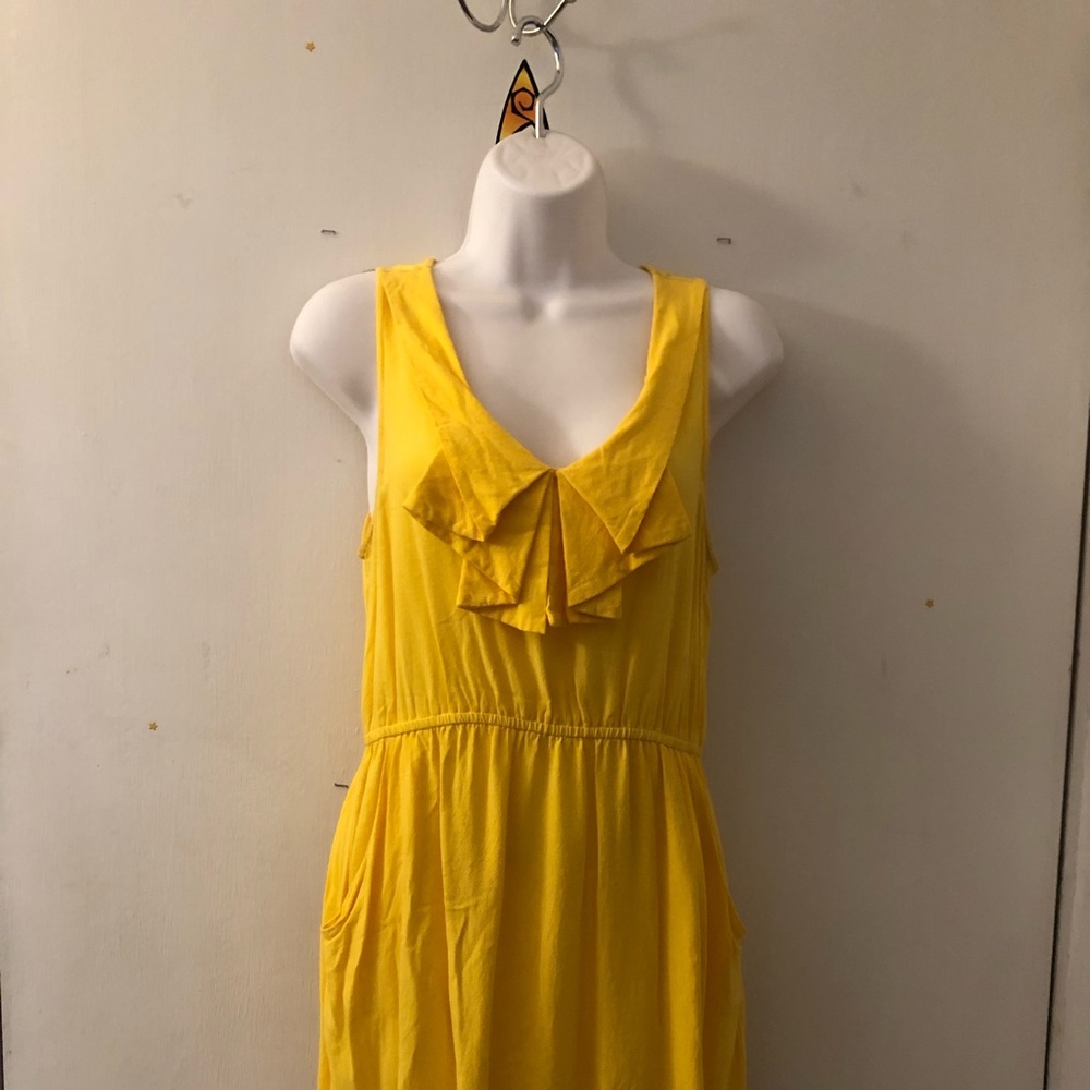 Mustard Yellow Summer Dress